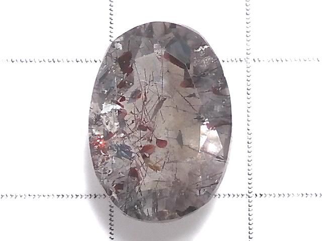 【動画】【1点もの】宝石質エレスチャルクォーツAA++ ルース ファセットカット 1粒 NO.77 サムネイル2