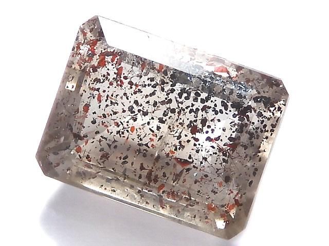 【動画】【1点もの】宝石質エレスチャルクォーツAA++ ルース ファセットカット 1粒 NO.82の画像