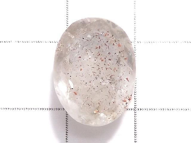 【動画】【1点もの】宝石質エレスチャルクォーツAA++ ルース ファセットカット 1粒 NO.84 サムネイル2