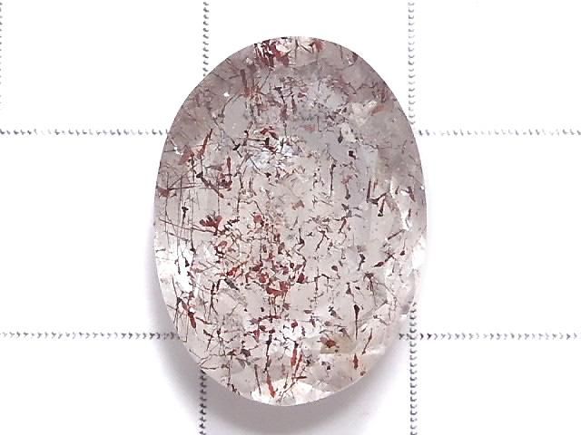 【動画】【1点もの】宝石質エレスチャルクォーツAA++ ルース ファセットカット 1粒 NO.86 サムネイル2