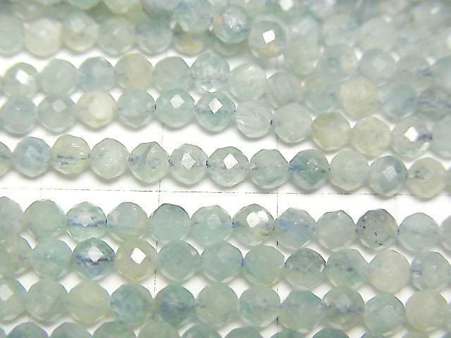 【動画】【素晴らしい輝き】ブルーグリーンカイヤナイトAA++ ラウンドカット3.5mm 1連(約36cm)
サムネイル2