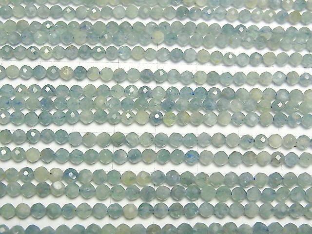 【動画】【素晴らしい輝き】ブルーグリーンカイヤナイトAA++ ラウンドカット3.5mm 1連(約36cm)
サムネイル3