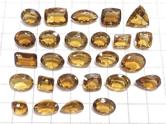 【動画】【1点もの】宝石質ビアクォーツAAA ルース ファセットカット 26粒セット NO.23 サムネイル2