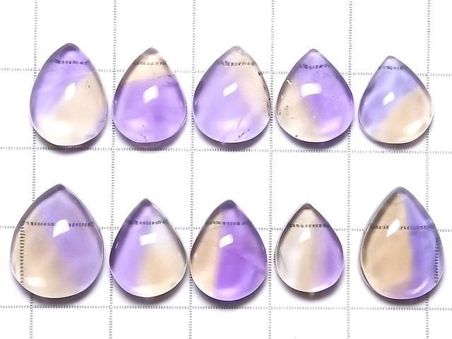 【動画】【1点もの】宝石質アメトリンAAA カボション 10個セット NO.416 サムネイル2