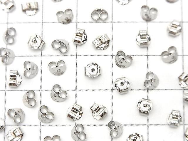 Silver925 ピアスキャッチ ロジウム 5ペア サムネイル4