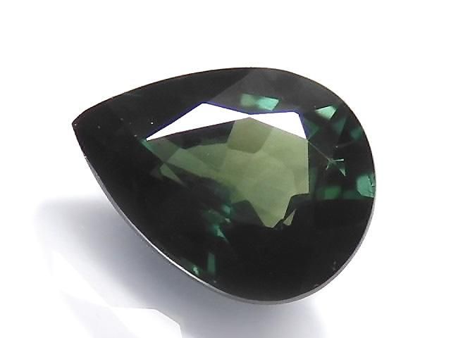 【動画】【1点もの】宝石質グリーンサファイアAAA ルース ファセットカット 1粒 NO.118の画像