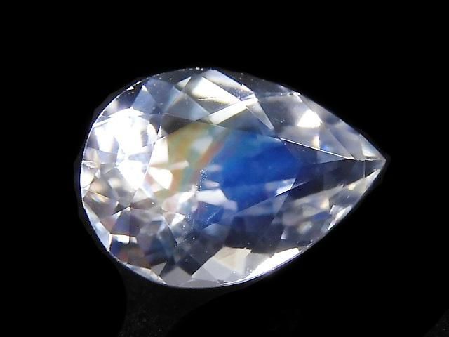 【動画】【1点もの】宝石質アンデシンラブラドライト ルース ファセットカット 1粒 NO.130の画像