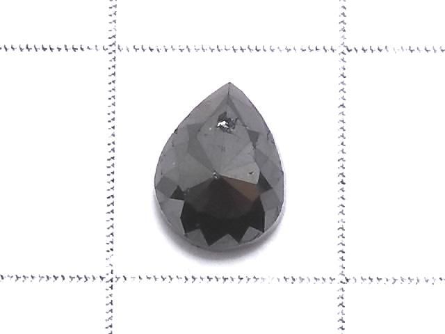 【動画】【1点もの】ブラックダイヤモンド ルース ローズカット 1粒 NO.265 サムネイル2