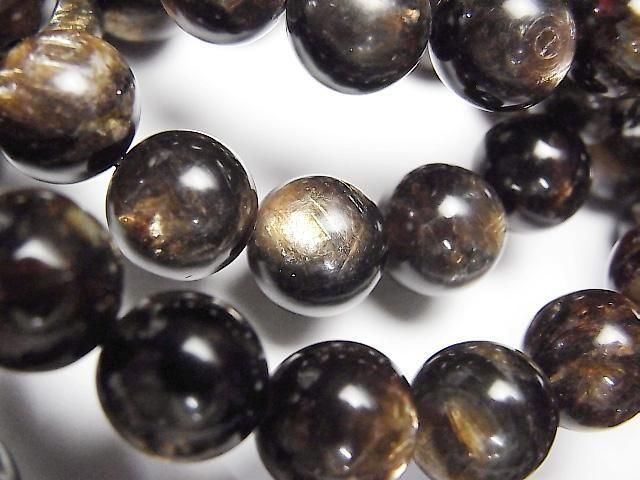【動画】モスコバイト ラウンド10mm 1連(ブレス)の画像