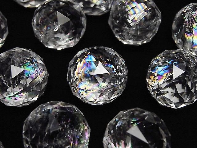 【動画】アイリスクォーツAAA トライアングルラウンドカット20mm 1個の画像