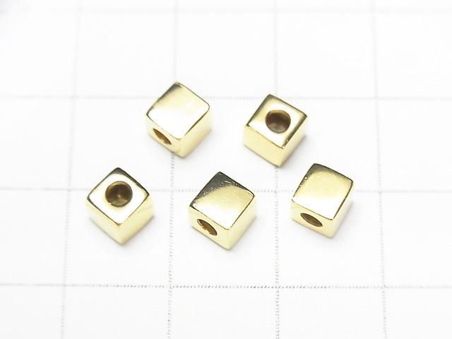Silver925 キューブ5×5×5mm 【純銀仕上げ】【ロジウム】【18KGP】 3個 サムネイル4