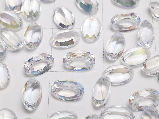 【動画】宝石質アンデシンラブラドライトAAAA ルース オーバル ファセットカット6×4mm 1個 サムネイル2