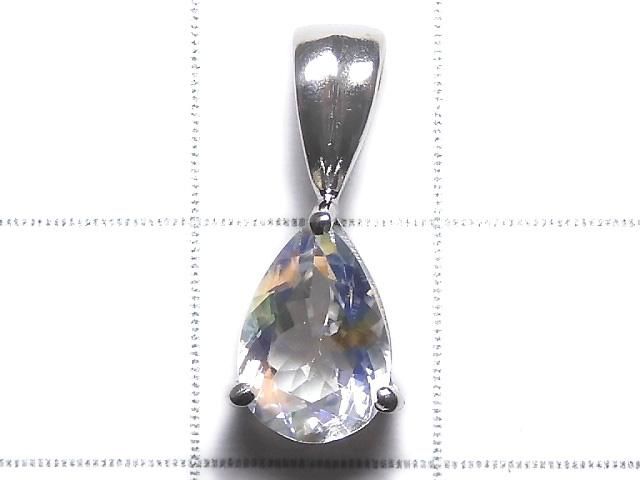 【動画】【1点もの】宝石質アンデシンラブラドライト ペンダントトップ SILVER925製 NO.45 サムネイル2