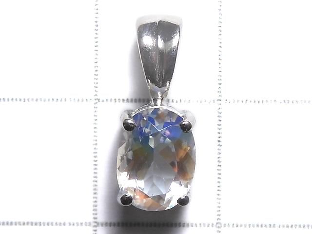 【動画】【1点もの】宝石質アンデシンラブラドライト ペンダントトップ SILVER925製 NO.50 サムネイル2
