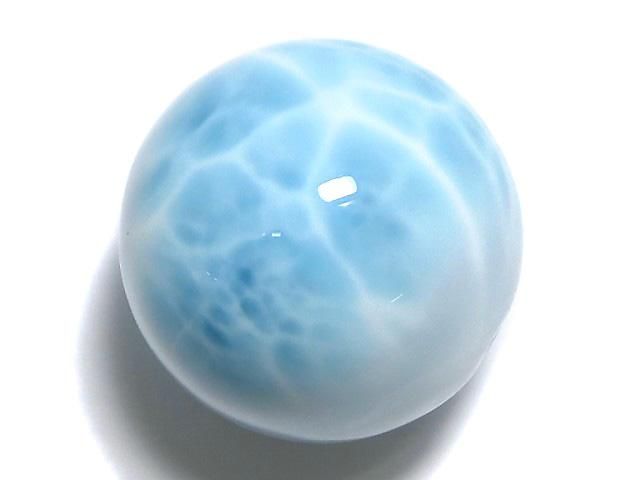 【動画】【1点もの】ラリマーAAA ラウンド20mm 1個 NO.1の画像