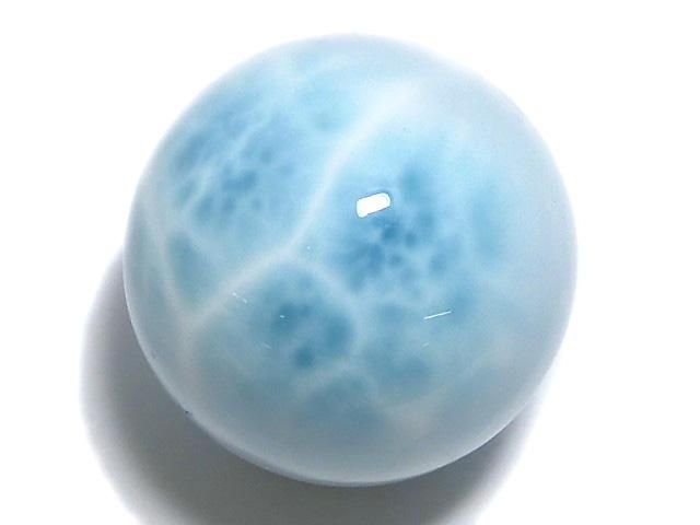 【動画】【1点もの】ラリマーAAA ラウンド20mm 1個 NO.6の画像