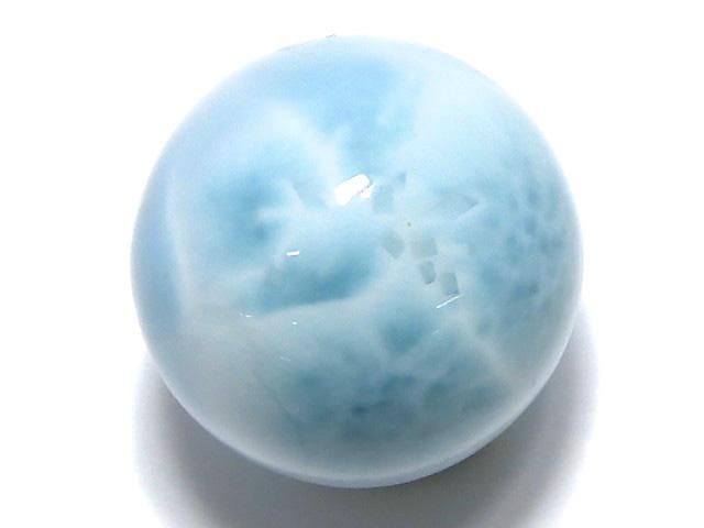【動画】【1点もの】ラリマーAAA ラウンド20mm 1個 NO.9の画像