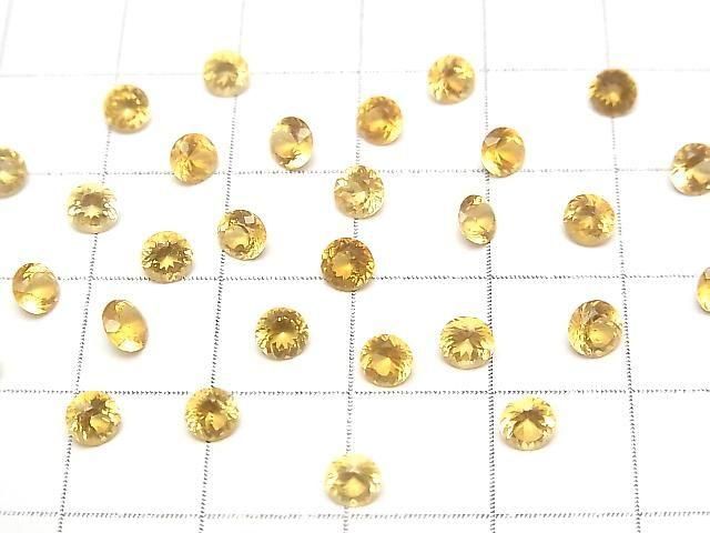 【動画】宝石質コンドロダイト ルース ラウンドファセットカット4×4mm 1粒 サムネイル3