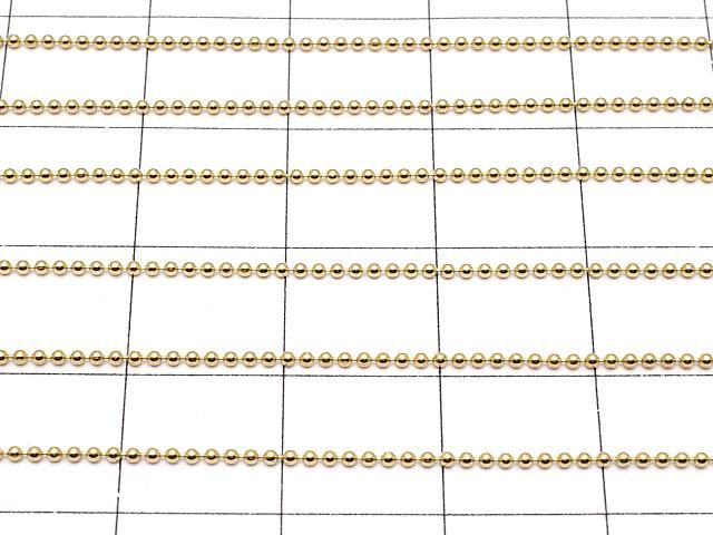 14KGF ボールチェーン 1.0mm 【40cm】 ネックレス 1本 サムネイル3