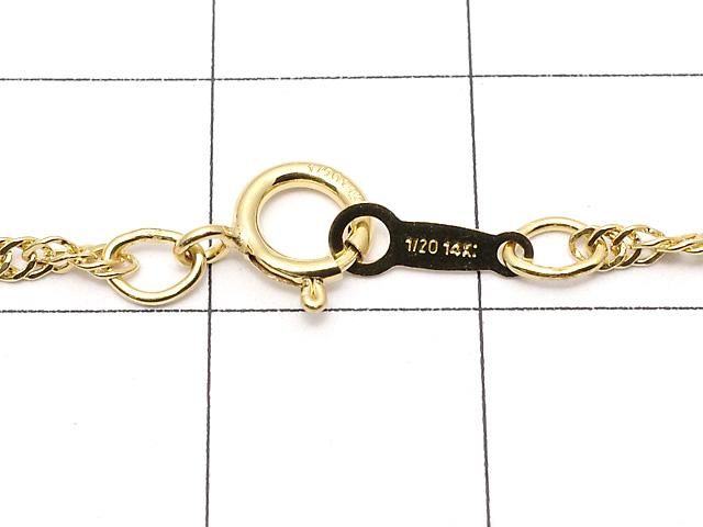14KGF シンガポールチェーン 1.8mm 【40cm】 ネックレス 1本 サムネイル2