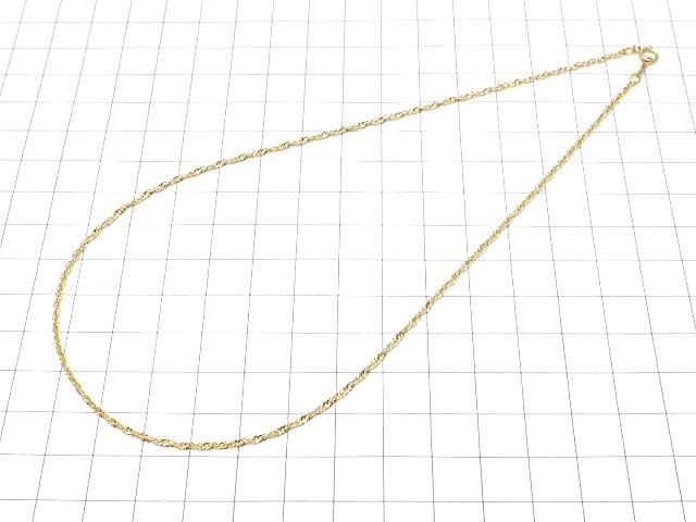 14KGF シンガポールチェーン 1.8mm 【40cm】 ネックレス 1本 サムネイル4