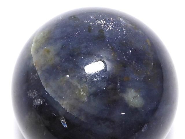 【動画】【1点もの】アイオライト スフィア・ラウンド44.6mm 1個 NO.12の画像