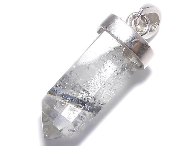 【動画】【1点もの】スティブナイトインクォーツ ペンダントトップ SILVER925製 NO.21の画像