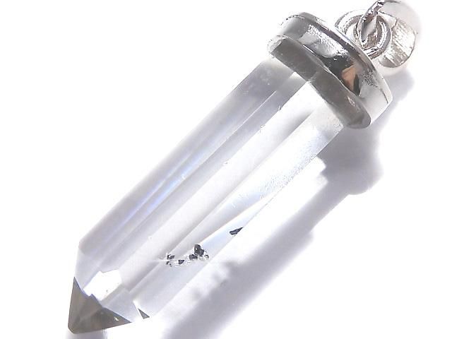 【動画】【1点もの】スティブナイトインクォーツ ペンダントトップ SILVER925製 NO.22の画像