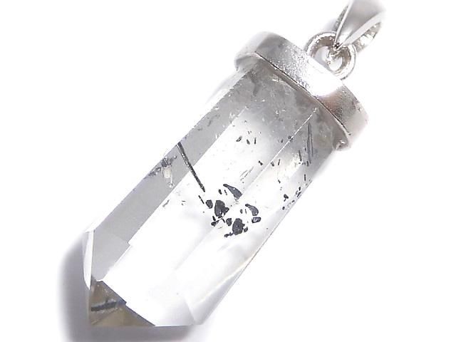 【動画】【1点もの】スティブナイトインクォーツ ペンダントトップ SILVER925製 NO.25の画像