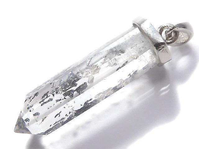 【動画】【1点もの】スティブナイトインクォーツ ペンダントトップ SILVER925製 NO.29の画像