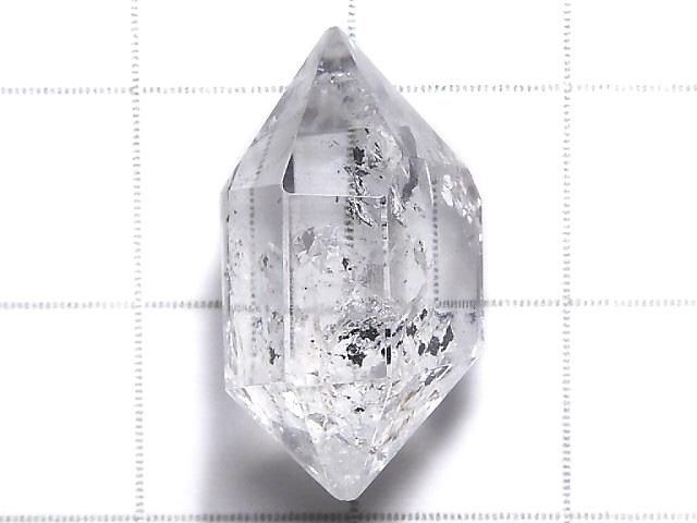 【動画】【1点もの】水入りダブルポイントクリスタル ルース 1個 NO.2 サムネイル2