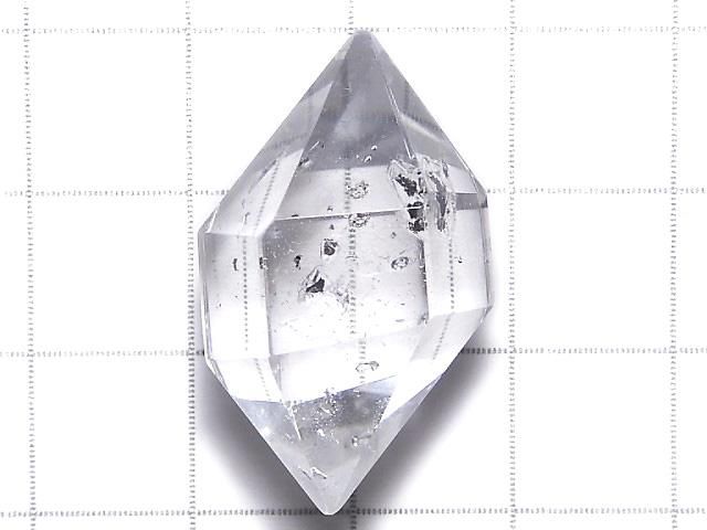 【動画】【1点もの】水入りダブルポイントクリスタル ルース 1個 NO.6 サムネイル2