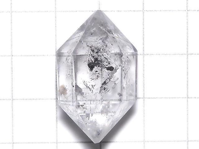 【動画】【1点もの】水入りダブルポイントクリスタル ルース 1個 NO.11 サムネイル2