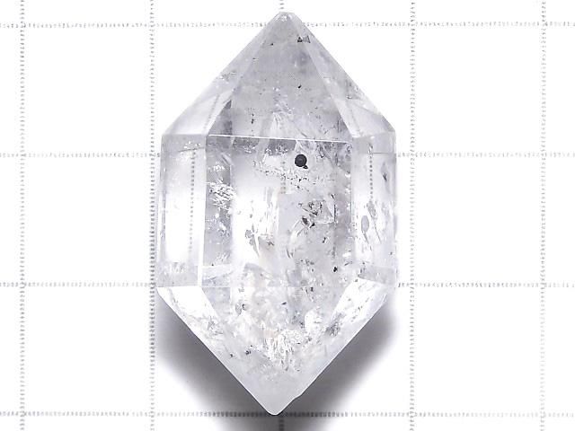【動画】【1点もの】水入りダブルポイントクリスタル ルース 1個 NO.12 サムネイル2