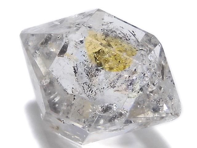 【動画】【1点もの】ダブルポイントクリスタル ルース 1個 NO.19の画像