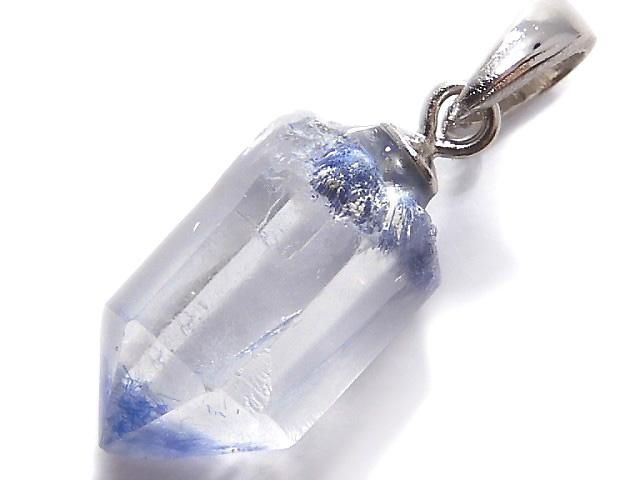 【動画】【1点もの】デュモルチェライトインクォーツAA++ ペンダントトップ SILVER925製 NO.1の画像