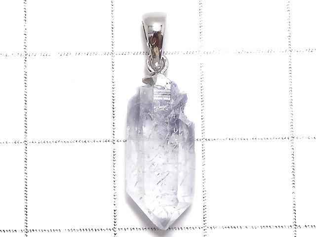 【動画】【1点もの】デュモルチェライトインクォーツAA++ ペンダントトップ SILVER925製 NO.2 サムネイル2