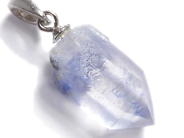 【動画】【1点もの】デュモルチェライトインクォーツAA++ ペンダントトップ SILVER925製 NO.8の画像