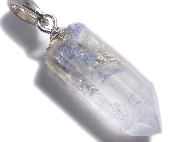 【動画】【1点もの】デュモルチェライトインクォーツAA++ ペンダントトップ SILVER925製 NO.11の画像