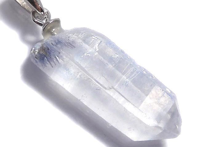 【動画】【1点もの】デュモルチェライトインクォーツAA++ ペンダントトップ SILVER925製 NO.17の画像