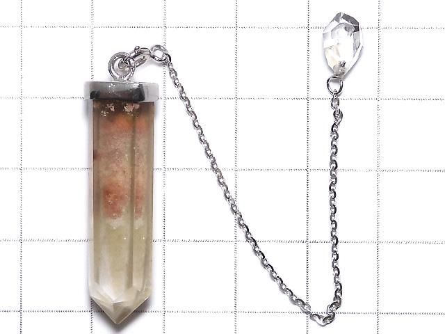 【動画】【1点もの】ガーデンクォーツAA++ ペンデュラム SILVER925製 NO.11 サムネイル2