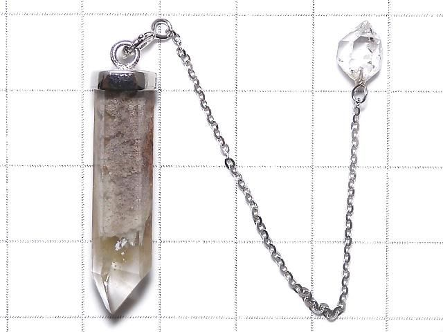 【動画】【1点もの】ガーデンクォーツAA++ ペンデュラム SILVER925製 NO.13 サムネイル2