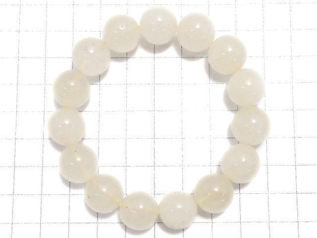 【動画】【1点もの】リビアングラス ラウンド13.5mm 1連(ブレス) NO.39 サムネイル2