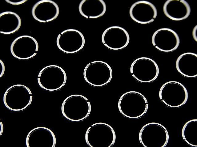 Silver925 丸カン(オープンタイプ) 【3mm】【4mm】【5mm】 線径0.5mm 生地 20個の画像