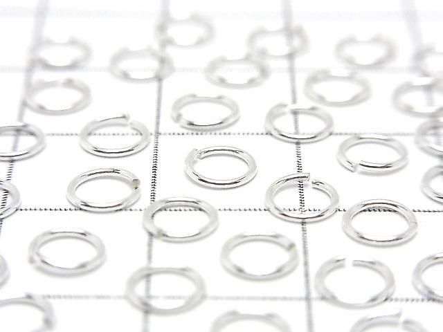 Silver925 丸カン(オープンタイプ) 【3mm】【4mm】【5mm】【6mm】 線径0.6mm 生地 20個 サムネイル2