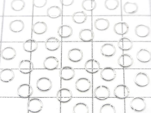Silver925 丸カン(オープンタイプ) 【3mm】【4mm】【5mm】【6mm】 線径0.6mm 生地 20個 サムネイル3