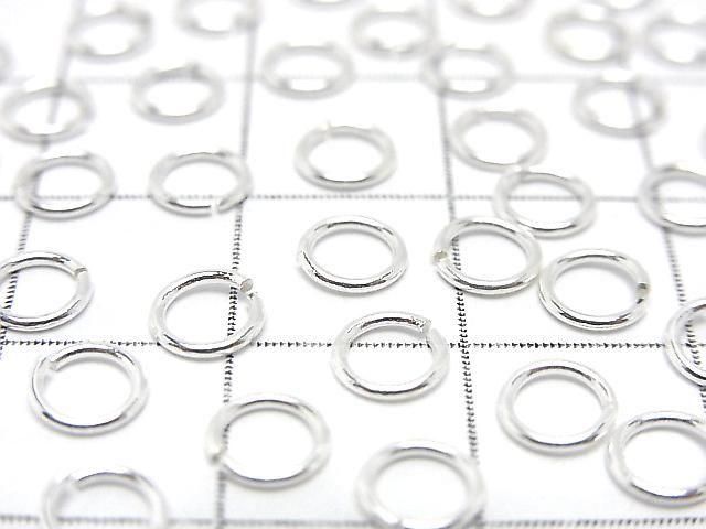 Silver925 丸カン(オープンタイプ) 【5mm】【6mm】 線径0.7mm 生地 20個 サムネイル2