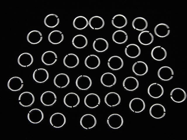 Silver925 丸カン(オープンタイプ) 【5mm】【6mm】 線径0.7mm 生地 20個 サムネイル4