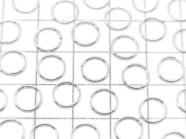 Silver925 丸カン(オープンタイプ) 【5mm】【8mm】【10mm】 線径0.8mm 生地 10個 サムネイル3