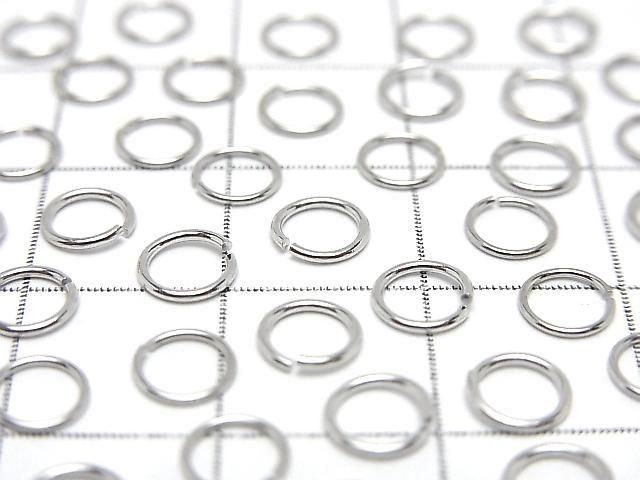Silver925 丸カン(オープンタイプ) 【3mm】【4mm】【5mm】 線径0.5mm ロジウム 20個 サムネイル2